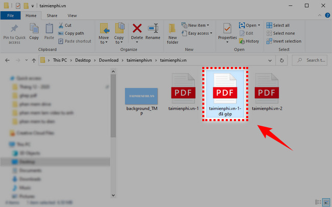 Cách ghép file PDF trực tuyến, online không cần phần mềm