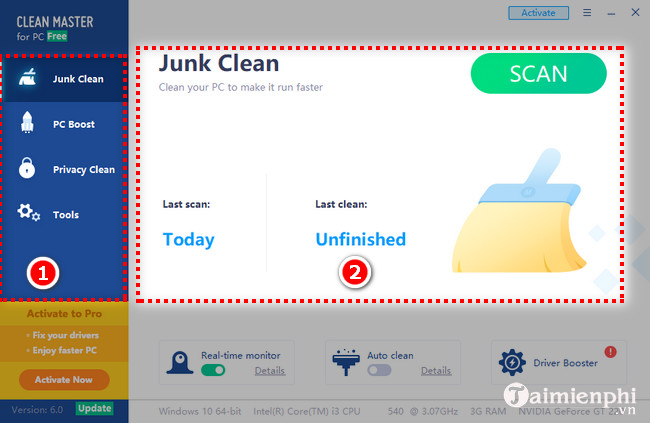 Cách sử dụng Clean Master, dọn dẹp, tăng tốc độ máy tính, laptop