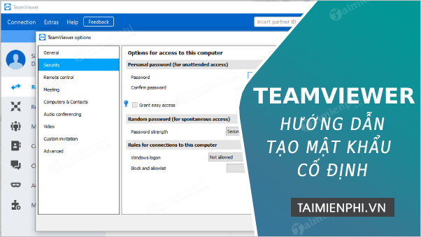 I have a home for teamviewer