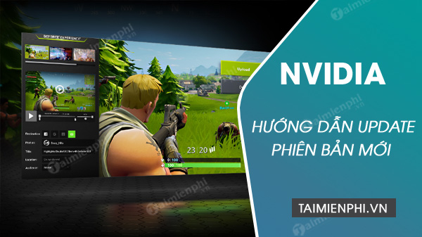 cach update nvidia
