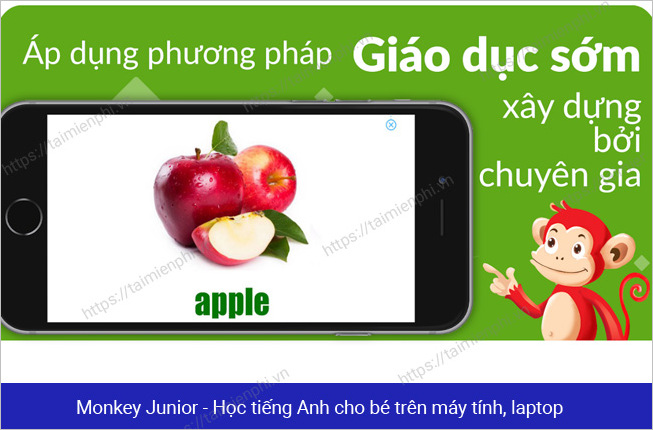 tai ung dung hoc tieng anh cho be tren dien thoai