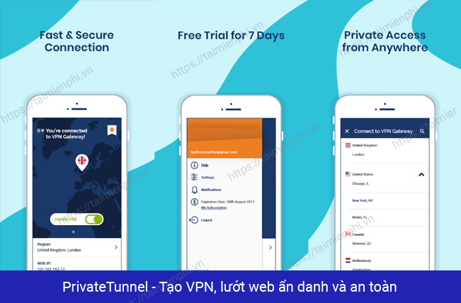 Top ứng dụng VPN tốt nhất
