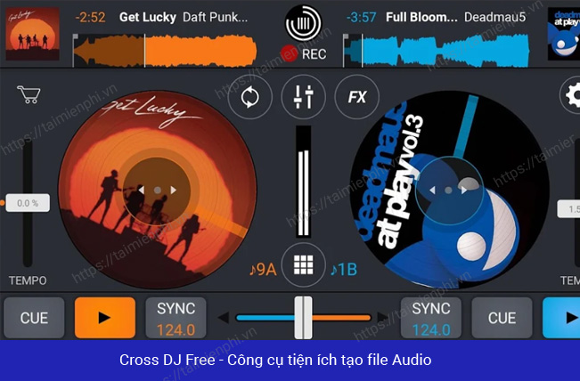 Top ứng dụng mix nhạc trên điện thoại iPhone, Android