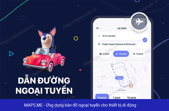 top ung dung ban do tren dien thoai 7