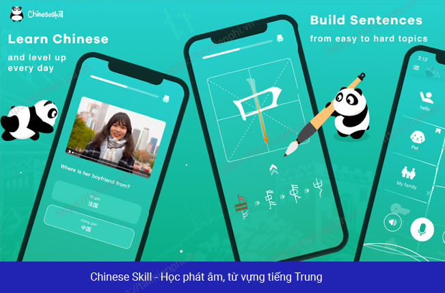 Top ứng dụng học tiếng Trung trên điện thoại