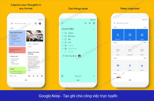 ung dung ghi chu cho android