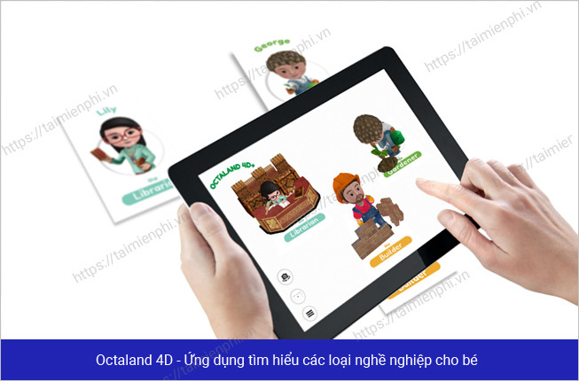 Ung dung thuc te ao Octaland 4D+
