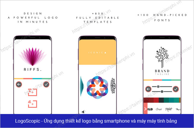 5 Ứng dụng thiết kế logo trên điện thoại tốt nhất