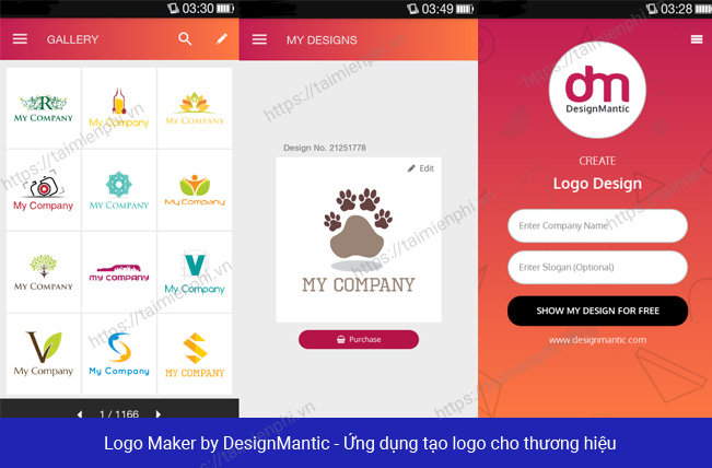 app to design logo on mobile phone