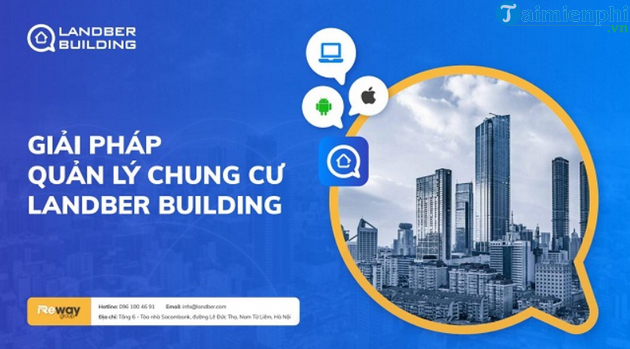 Giới thiệu phần mềm quản lý chung cư Landber Building