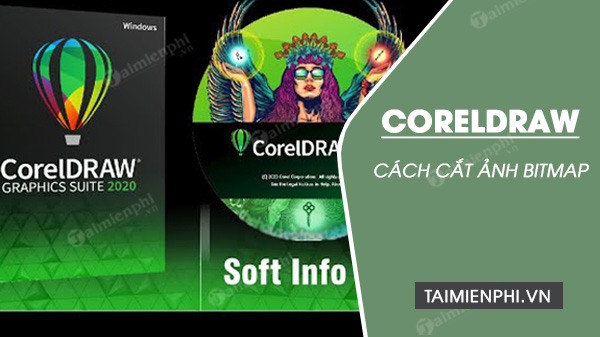 Cách cắt ảnh bitmap trong CorelDRAW