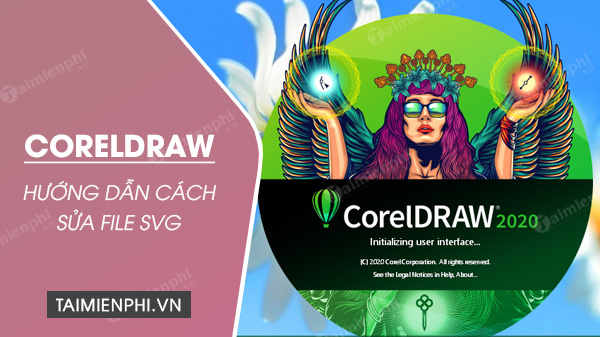 How to edit svg files in coreldraw