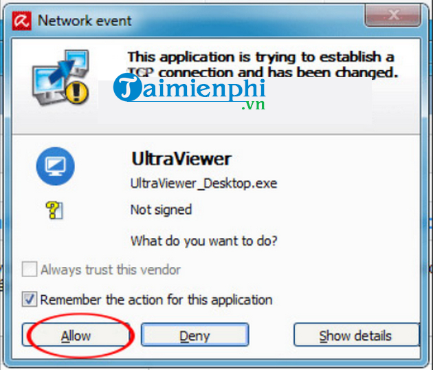 I don't have an id showing up in ultraviewer
