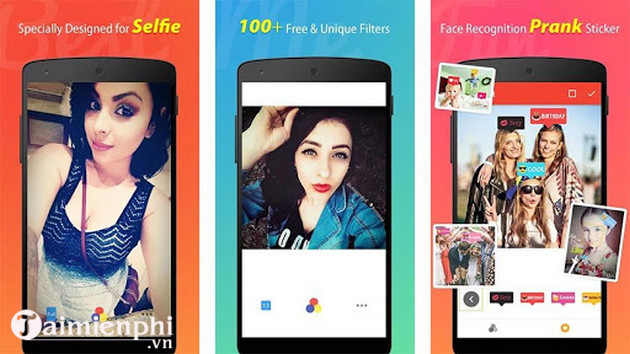 Top 10 ứng dụng chụp ảnh tự sướng cho Android