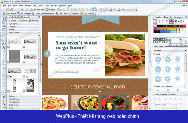 top phan mem thiet ke web mien phi