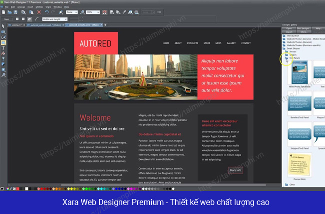 top phan mem thiet ke web