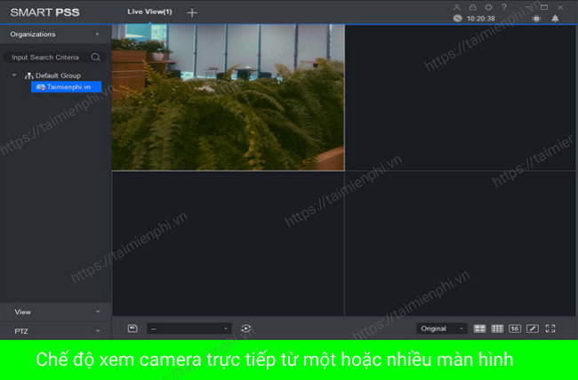 All members can view the camera on the computer 5