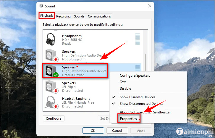 Nhưng các cách khác để sửa âm thanh trên Windows 11