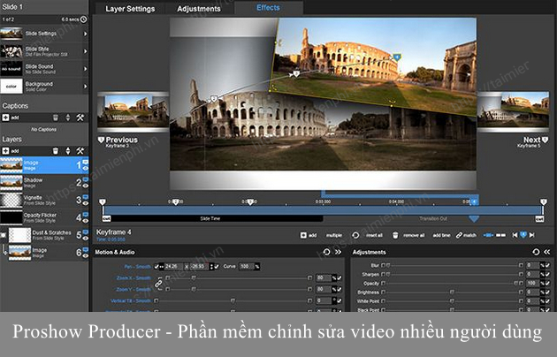 phan mem chinh sua video chuyen nghiep tren may tinh