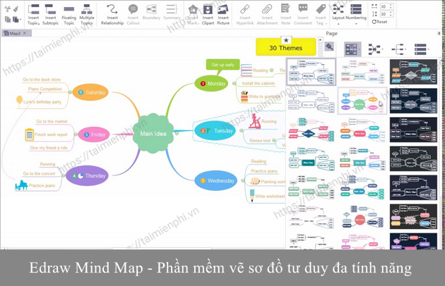 tai phan mem ve so do tu duy