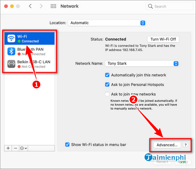 Cách thay đổi địa chỉ DNS trên Macbook và Windows