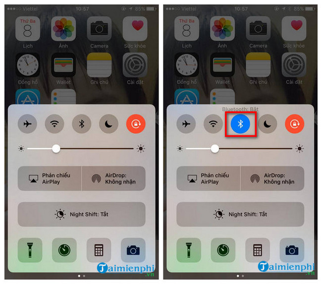 cach kich hoat bluetooth tren dien thoai iphone cu