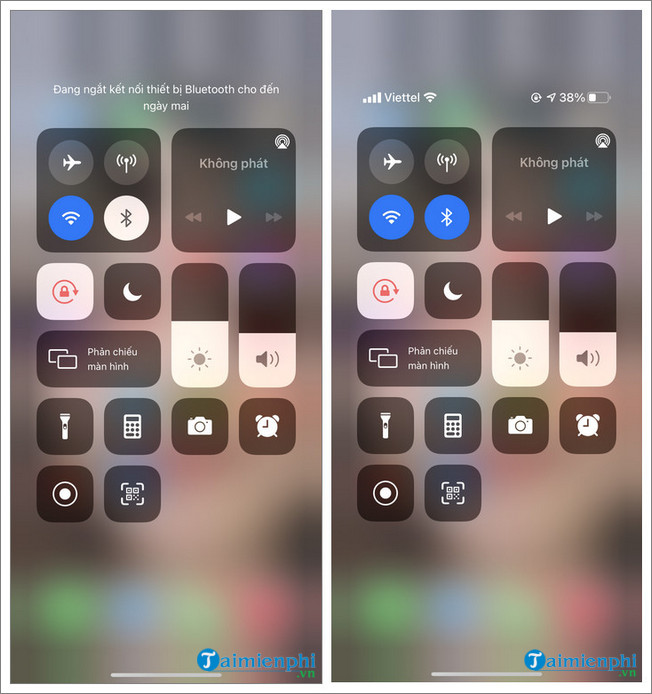 cach bat bluetooth tren cac dong iPhone