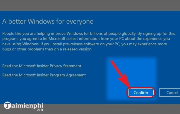 Cách tải Windows 11 thông qua Windows Insider Program