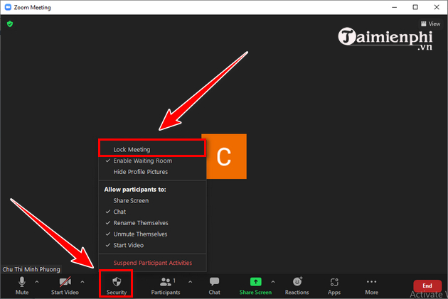 13 cách bảo mật cuộc họp trên Zoom mà bạn cần biết 40 huong dan bao mat cuoc hop tren zoom