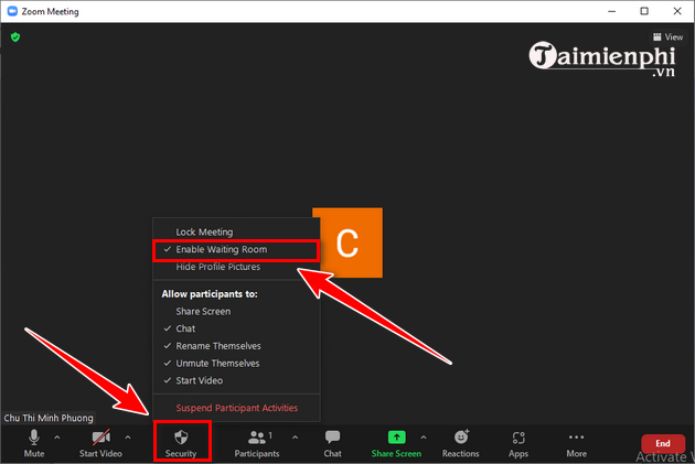 13 cách bảo mật cuộc họp trên Zoom mà bạn cần biết 37 cach bao mat cuoc hop tren zoom can biet
