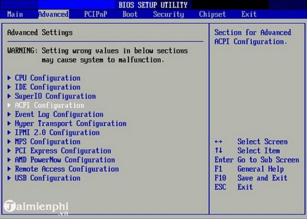 Khái niệm BIOS là gì? Cách truy cập BIOS trên các dòng máy tính