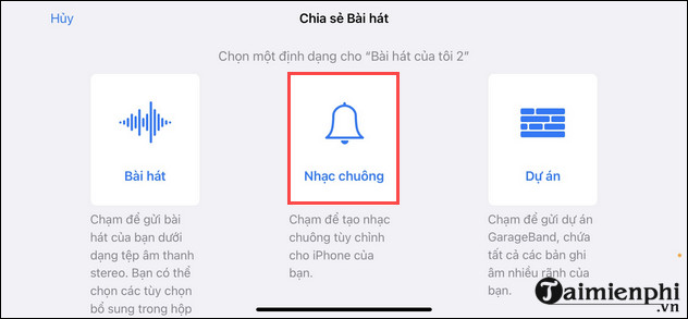 meo cai nhac chuong tren iphone