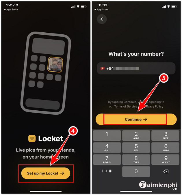 Cách sử dụng Locket Widget trên iPhone chia sẻ ảnh trên màn hình