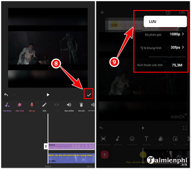 Cách ghép nhạc vào video trên InShot cực đơn giản