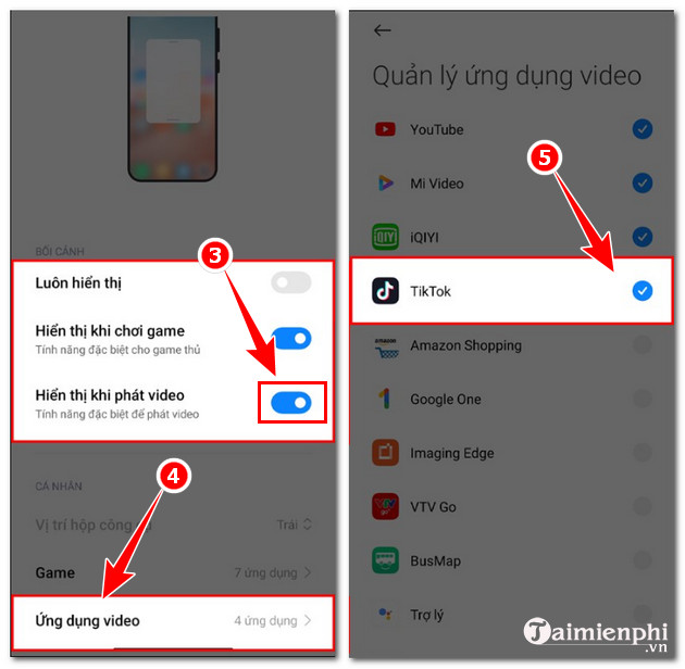 huong dan nghe nhac tiktok tat man hinh dien thoai