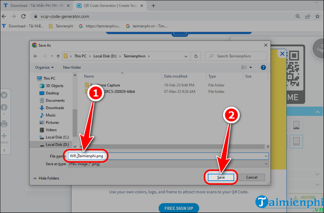 huong dan cach tao ma qr code mien phi
