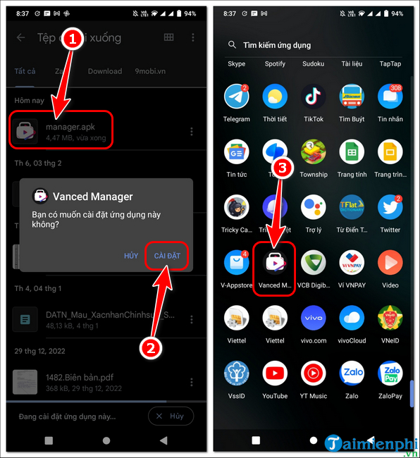download youtube Vanced mod apk
