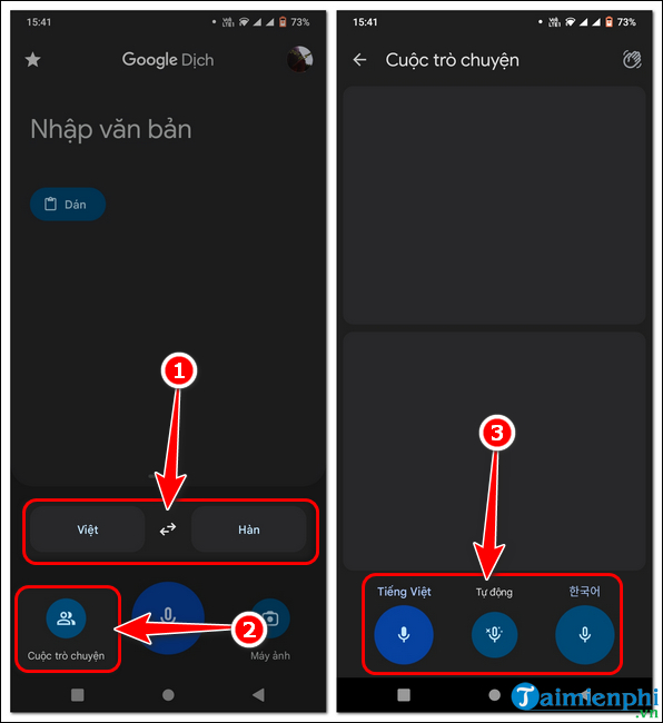 Cách sử dụng google dịch hình ảnh trên điện thoại và máy tính