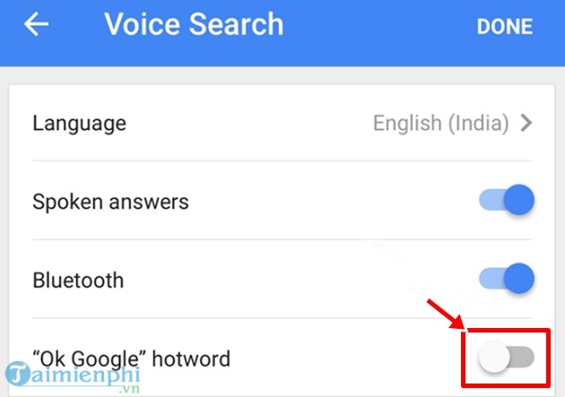 huong dan thiet lap google assistant de phan hoi ok google