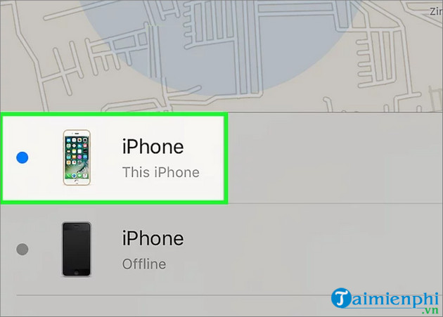 cach tim lai iphone bi mat bang gmail