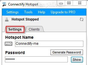 wifi connection on laptop bang connectify