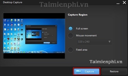 Quay phim màn hình bằng CyberLink Youcam