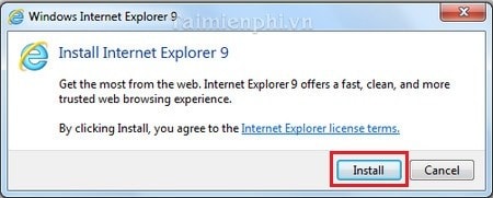 Cài và sử dụng Internet Explorer lướt web nhanh trên máy tính