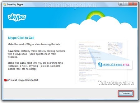 Cách cài Skype, chat gọi điện thoại miễn phí