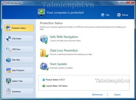 Cài và sử dụng USB Disk Security bảo vệ USB an toàn