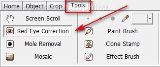 Chỉnh sửa lỗi mắt đỏ trong ảnh bằng Photoscape trên PC