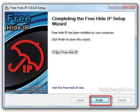 Hướng dẫn cài đặt Free Hide IP
