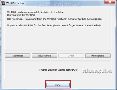 cai dat winrar tren may tinh