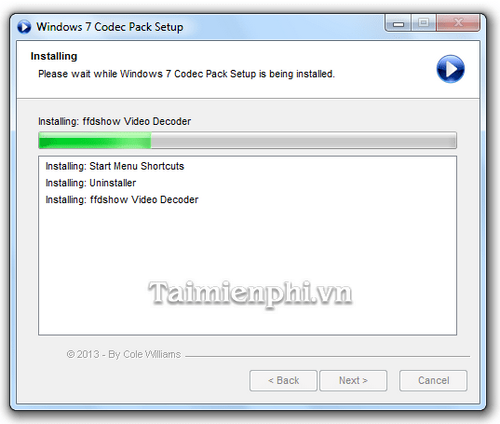 Hướng dẫn cài Window 7 codec pack xem video FLV