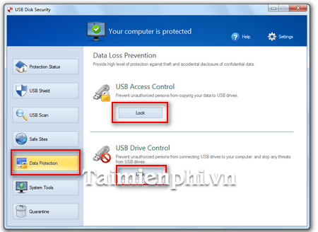 Cài và sử dụng USB Disk Security bảo vệ USB an toàn